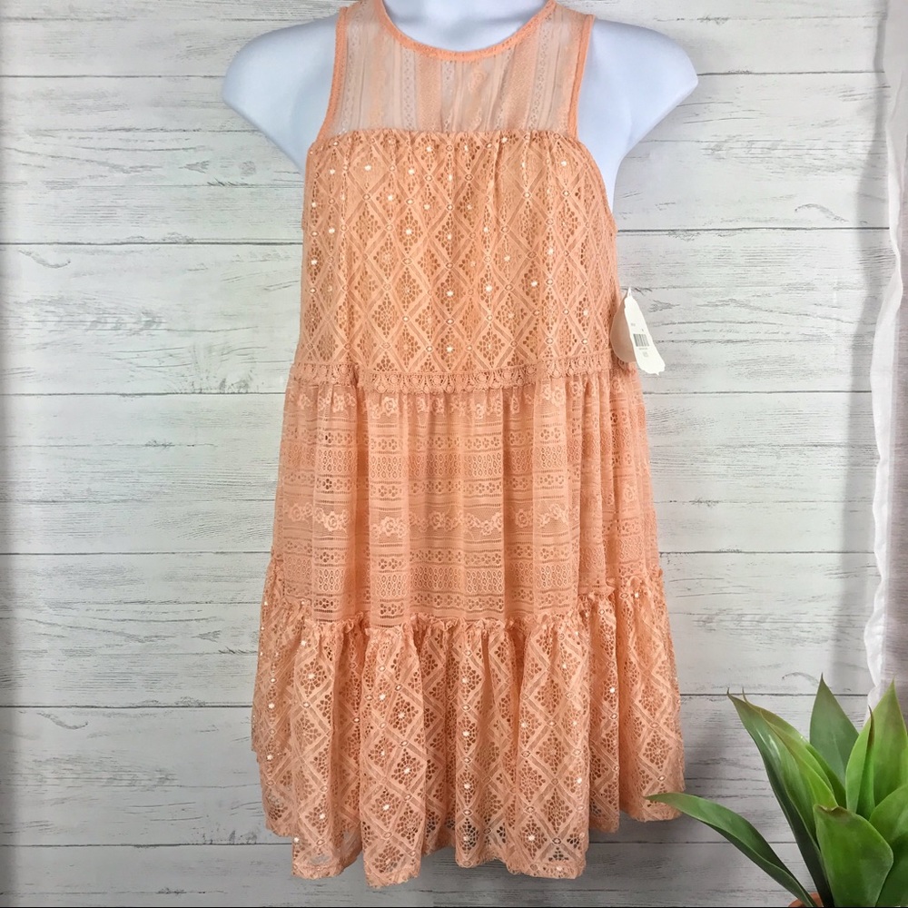 Altar’d State Sleeveless Lace Dress